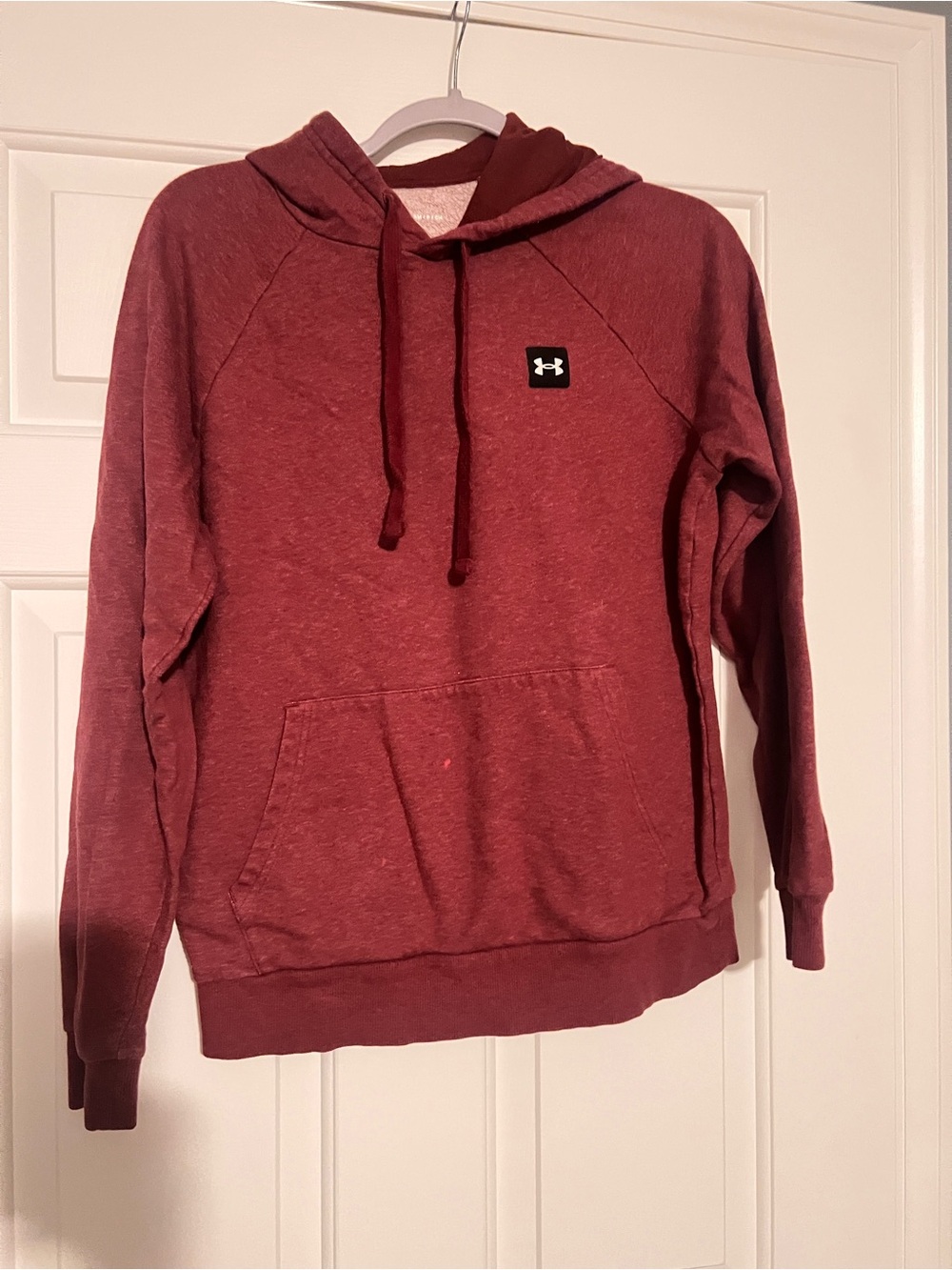 Under Armour Men's Burgundy Pullover Hoodie